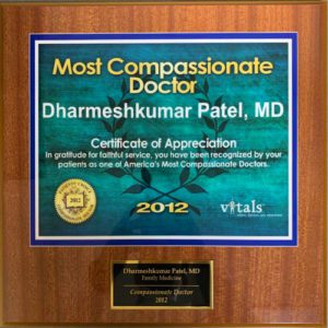 Compassionate doctor award