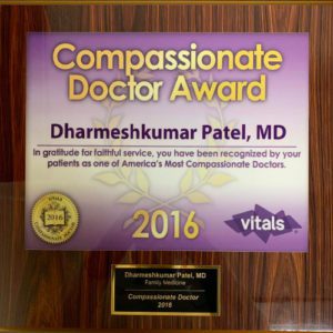 Compassionate doctor award