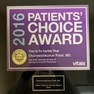 Patient's choice award