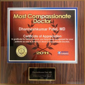 Compassionate doctor award