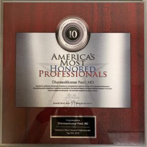 America's most honored professionals award